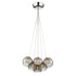 Decorative Luminaire In Chrome And Smoked Grey LL00072